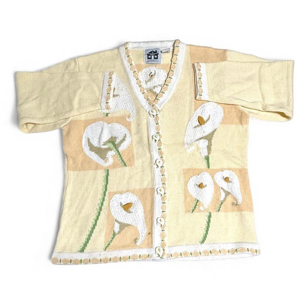 Vintage storybook knits cardigan large